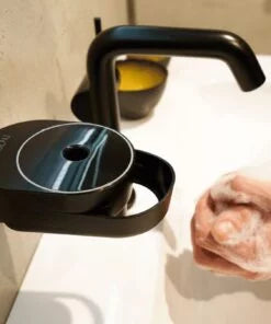 Starter Kit - Manual Soap Dispenser black + 2 Foamy bars