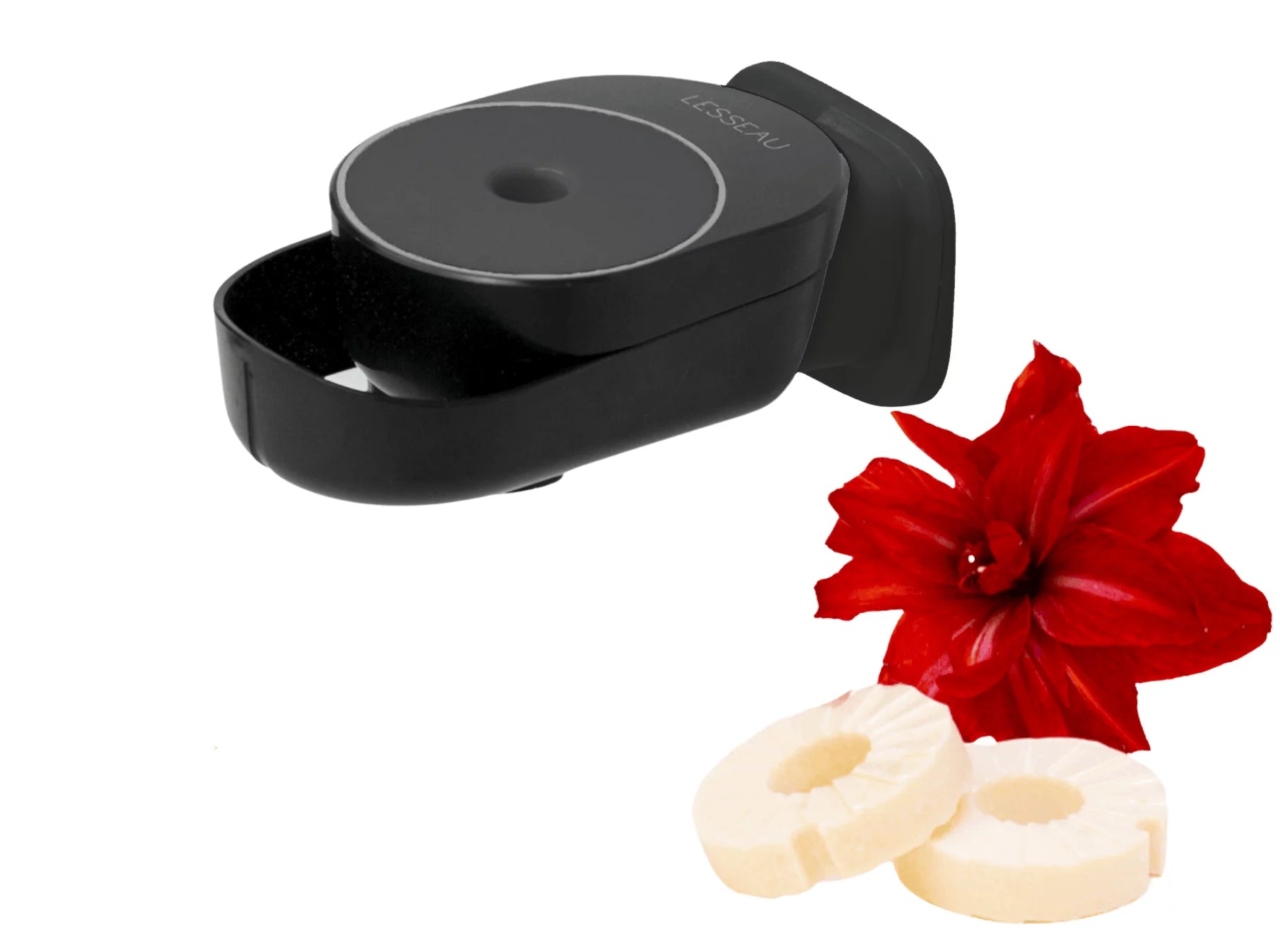 Starter kit manual soap dispenser black + 2 Foamy bars